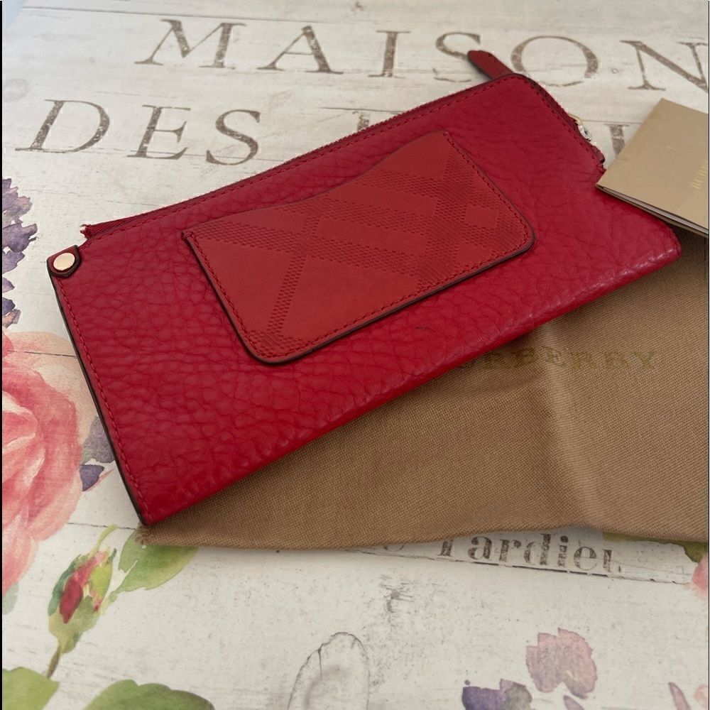 Burberry Leather canvas Wallet